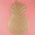 thumbnail image 2 of Manteles individuales de hojas de tapetes de creativos lavables, tapetes antideslizantes para comida, decoración de dorado Yuyangstore Mantel de hoja de piña, 2 of 8