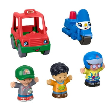 Fisher-Price Little People Share & Care Vehicle & Figure Gift Set, 5-Piece Toddler Toys