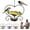 Yellow, variant on Heart-Shaped Flower Bird Feeder, Outdoor Hanging Bird Bath, Handmade Metal Butterfly Bee Water Bowl, for Backyard Garden Lawn Balcony Yard Decor