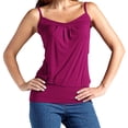 thumbnail image 2 of ibuvkizy Tank Tops for Women 2025 Womens Summer Tank Tops,Women Summer Sexy V-Neck Sleeveless Cotton Tanks Camis Tops Solid Vest Blouses, 2 of 6