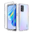 thumbnail image 1 of Funda 2 En 1 Uso Rudo Para Modelos Oppo Bicolor Transparente, 1 of 7