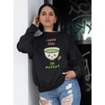 thumbnail image 2 of I Love You So Matcha. Sweatshirt Women -Image by Shutterstock, Female 3X-Large, 2 of 4