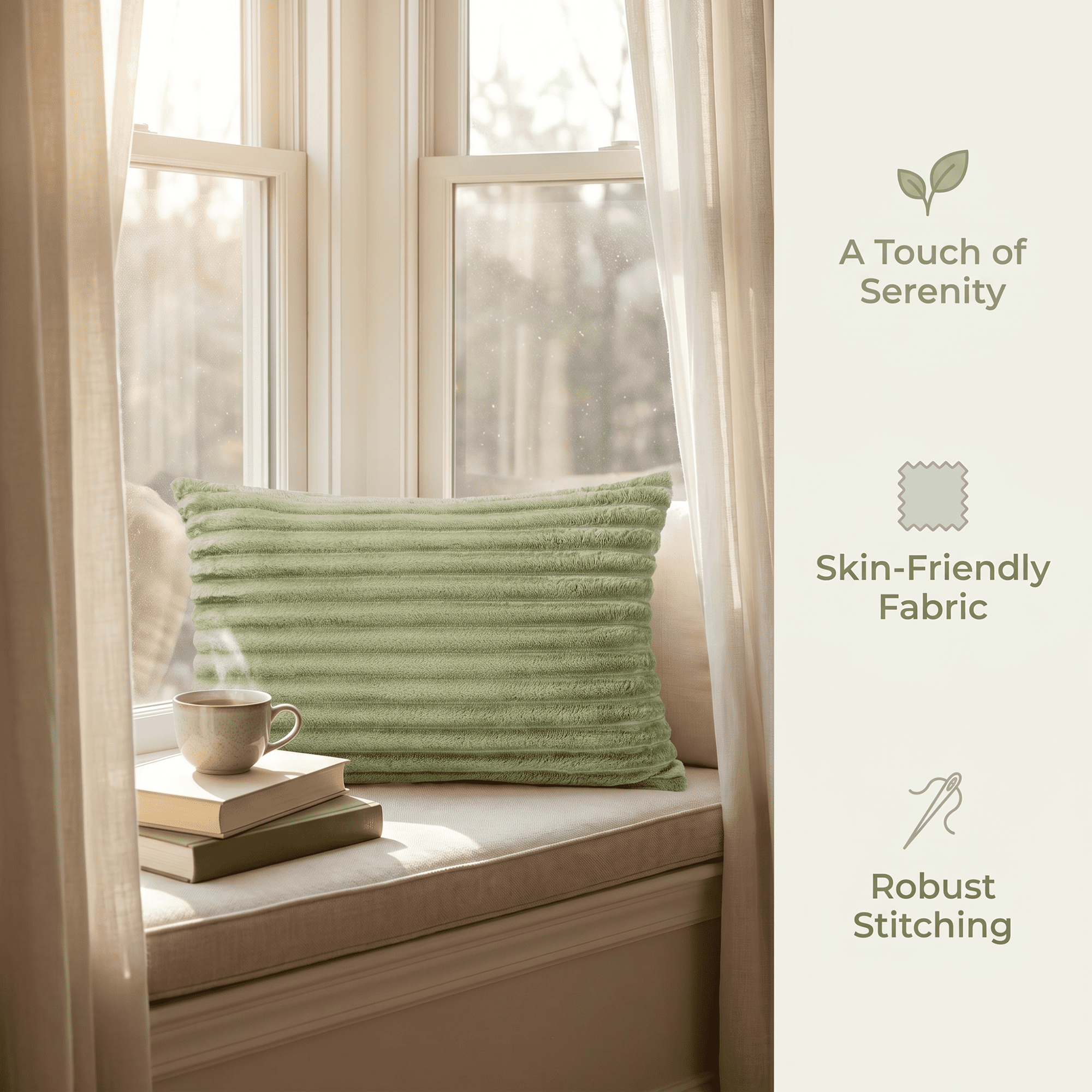 Unique Bargains 2 Pack Polyester Envelope Closure Durable Bedding Pillowcases Green