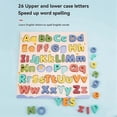 thumbnail image 2 of Wooden Alphabet Puzzle Toys ABC Letter and Number Puzzle for Kids B, 2 of 5