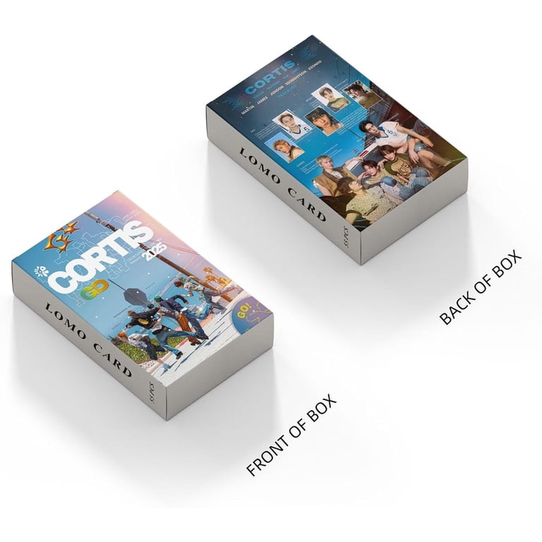 CORTIS, 55PCS Laser Lomo Photocards, MARTIN & Group Versions, 2025