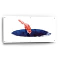thumbnail image 2 of Epic Art 'Jump Into Nowhere' by Robert Farkas, Acrylic Glass Wall Art, 48"x24", 2 of 8