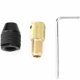 thumbnail image 2 of Mini portabrocas autoajustable, mini portabrocas para taladro eléctrico, capacidad de sujeción de 0,3 a 3,4 mm (agujero de 2 mm), mini portabrocas para taladro eléctrico, para eje del motor, 2 of 5