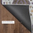 thumbnail image 6 of Addison Rugs Mayfield Premium Machine Washable Transitional Tribal Plum Rectangle Rug, 3' x 5', 6 of 8
