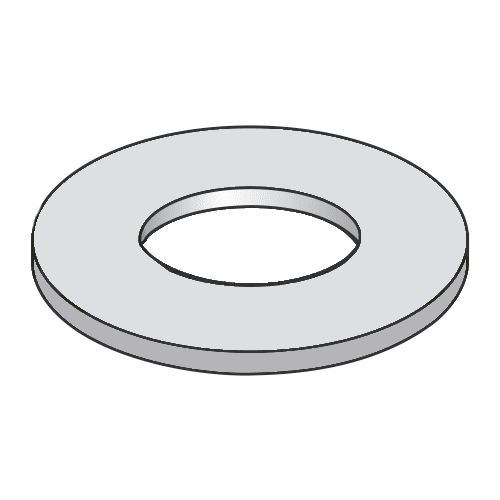 NAS620-C5L / #5 Mil-Spec Light Flat Washers / 300 Series Stainless Steel / DFAR Compliant (Quantity: 10,000 pcs)