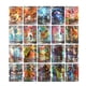 thumbnail image 5 of Juego de 100 cartas de anime, cartas de juego de dibujos animados, cartas coleccionables para niños, cartas de juego de mesa, 5 of 8