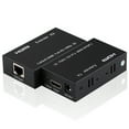 thumbnail image 1 of 60m HDMI Extender Over CAT5e/6 1080p Support for Long-Distance AV Installations, 1 of 8