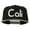 Black Silver, variant on Cali Embroidered Snapback Cap - Black Silver OSFM