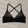 thumbnail image 6 of Clothing 2025 Push Up Bras for Women Women's Comfortable Strapless Spring/Summer New Deep V Gathering Fashion Back Bra Plus Size Lace Bras Underwire Brassiere Everyday Bras, 6 of 6
