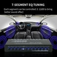 thumbnail image 5 of Carevas Professional 7 Band Car Equalizer Multifunctional Car Audio EQ Tuning Crossover Parametric Equalizer Car Audio Equalizer, 5 of 7