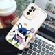 thumbnail image 3 of Exprese su personalidad con una vibrante funda plateada mate con estampado de dibujos animados para iPhone, 3 of 4