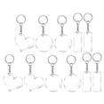 thumbnail image 4 of 24 llaveros acrílicos en blanco, llaveros acrílicos a granel, colgantes de llaveros acrílicos en blanco, 4 of 6