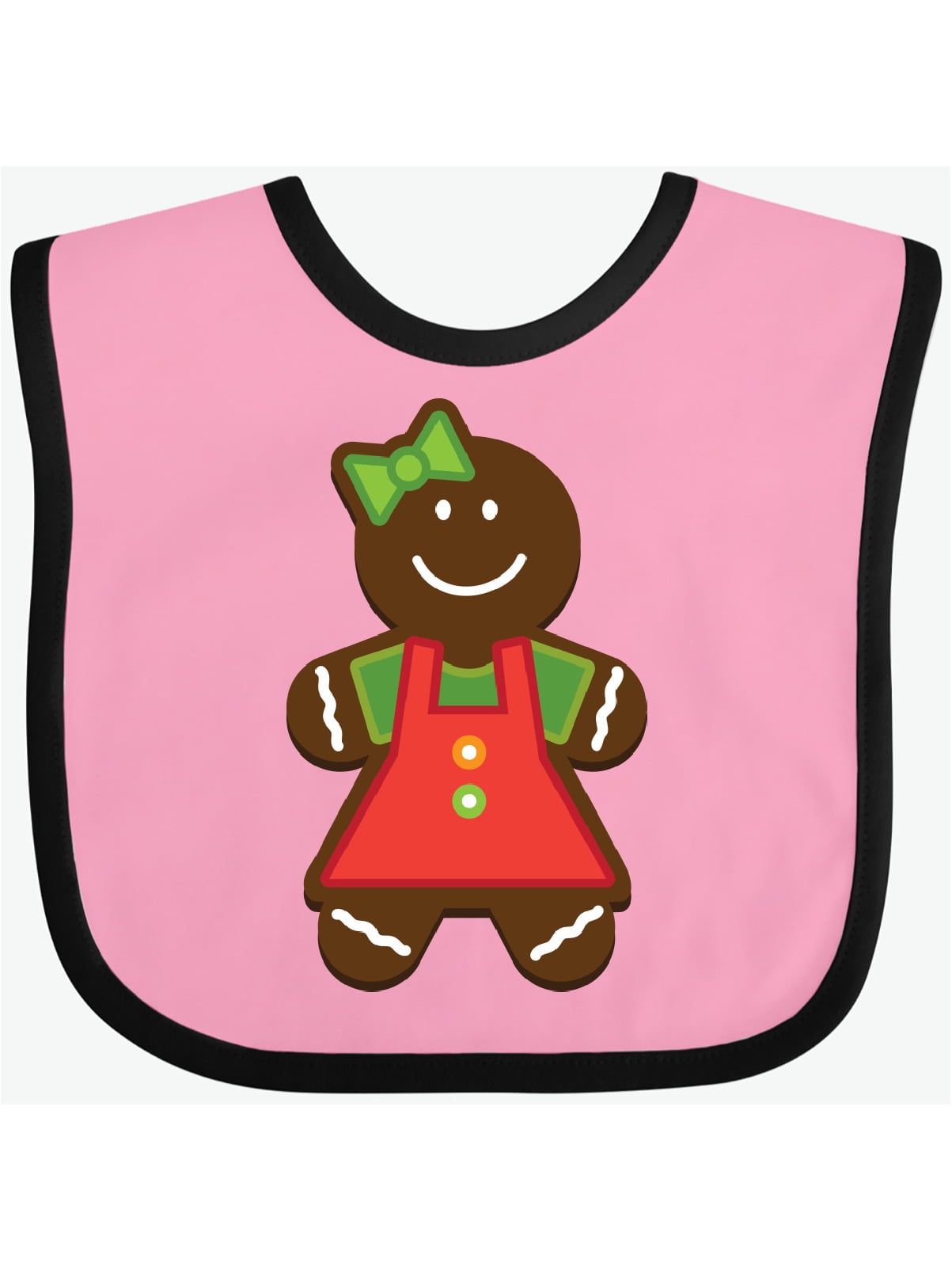 Gingerbread Girl Bib