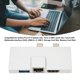 thumbnail image 4 of Hub De Expansión USB C Dual, Hub USB C Plug And Play Disipación De Calor Transferencia De Datos De 5 Gbps 7 Puertos Para Monitor Para Televisión, 4 of 7