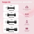 thumbnail image 2 of Juego de 2 Set de Mancuernas Ajustables, Pesas Ajustables 4 en 1 para Mujer, Juego de Mancuernas, 2 lb, 3 lb, 4 lb, 5 lb, con Mango de Goma de ABS y Guantes para Ejercicio en Casa, 2 of 8