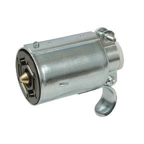 Pollak 12 702P 7 Way Rv Connection Metal Plug