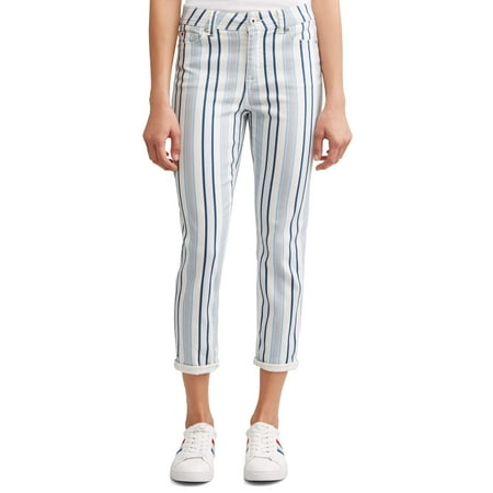 Collar Jeans - Preston High Rise Skinny Ankle Jean Women's (Striped)