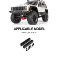 thumbnail image 2 of Soporte de parachoques Vogacara de aleación de aluminio para 1/10 Axial SCX10 D90 TRX4 TF2 CC01 Capra RC, 2 of 6
