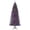 Bright Black, variant on 7.5 FT Prelit Pink Spruce Artificial Christmas Tree, Pink Hinged Christmas Tree with 947 PVC Tips and 250 Warm-White Lights for Home, Office Decoration