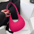 thumbnail image 4 of Bolso elegante de mujer de color sólido, estilo moderno, bolso de hombro con estampado de piedras de verano, 4 of 6