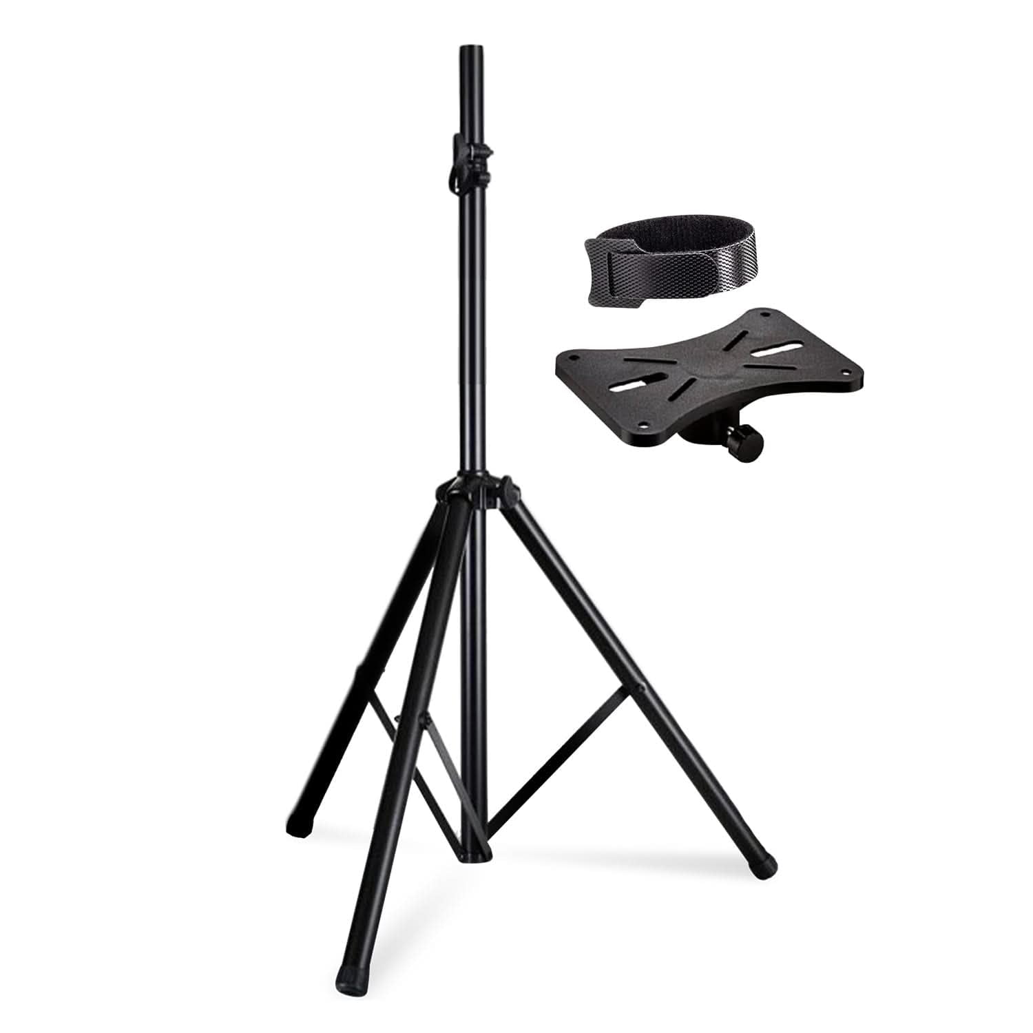 5Core Speaker Stand Tripod Tall Adjustable 35mm DJ Studio Monitor Stands Pole Mount