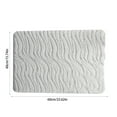 thumbnail image 3 of Extra Soft Bathroom Mat, Non-Slip Polyester Floor Rug for Bathroom, Kitchen, and Entryway, Absorbent and Washable, Ideal for Home and Office Use, 3 of 7