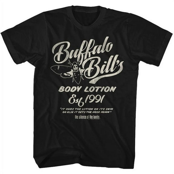 Silence Of The Lambs Body Lotion Black Adult T-Shirt