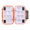 thumbnail image 3 of Caja de pesca impermeable con anzuelos de doble cara para almacenamiento de carpas y pesca con mosca S, 3 of 9