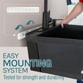 thumbnail image 2 of Tehila Floating Utility Sink Kit with Matte Black Pull-down Faucet for Laundry Room Installation, 2 of 9