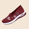 thumbnail image 5 of Caywon Women Loafers Sneakers, Embroidered Floral Mesh, Breathable Lightweight Casual, Comfortable Ladies Shoes Zapatillas Mujer, 5 of 6