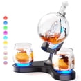 thumbnail image 1 of Set de decantadores Whiskey Globe Kollea de 900 ml RGB Light, 1 of 7