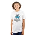 thumbnail image 3 of The Smurfs Aries Ram Zodiac Sign Men's Graphic T Shirt Tees Brisco Brands S, 3 of 6