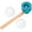 Blue, variant on Miangastore Wooden Blowing Ball Toy for Kids Playing with Funny Floating Ball Game to Improve Skills Red