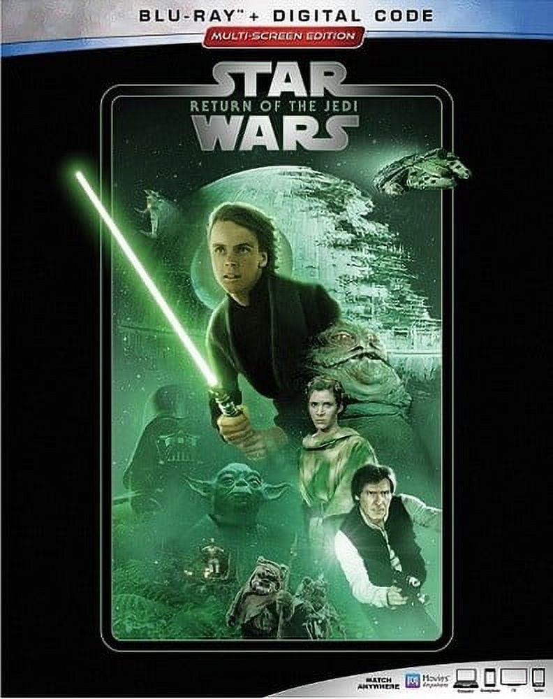 Star Wars Episode VI Return of the Jedi 4K Ultra HD Blu ray Digital Code Walmart