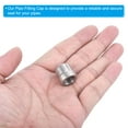 thumbnail image 5 of Uxcell 1/4" NPT Pipe Fitting Cap, 5 Pack Stainless Steel Pipe Cap for DIY, Plumbing, 5 of 6