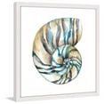 thumbnail image 2 of Marmont Hill "Aquarelle Shells II" Framed Painting Print, 2 of 5