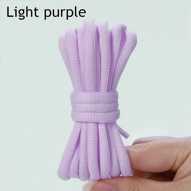 Oval Half Round Athletic Shoe Laces for Running Sneakers - Durable Fade-Resistant - 1 Pair