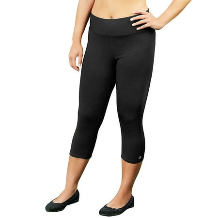 Champion Womens Capris - Champion Women's Plus Absolute Capris With SmoothTec Waistband - QM0979