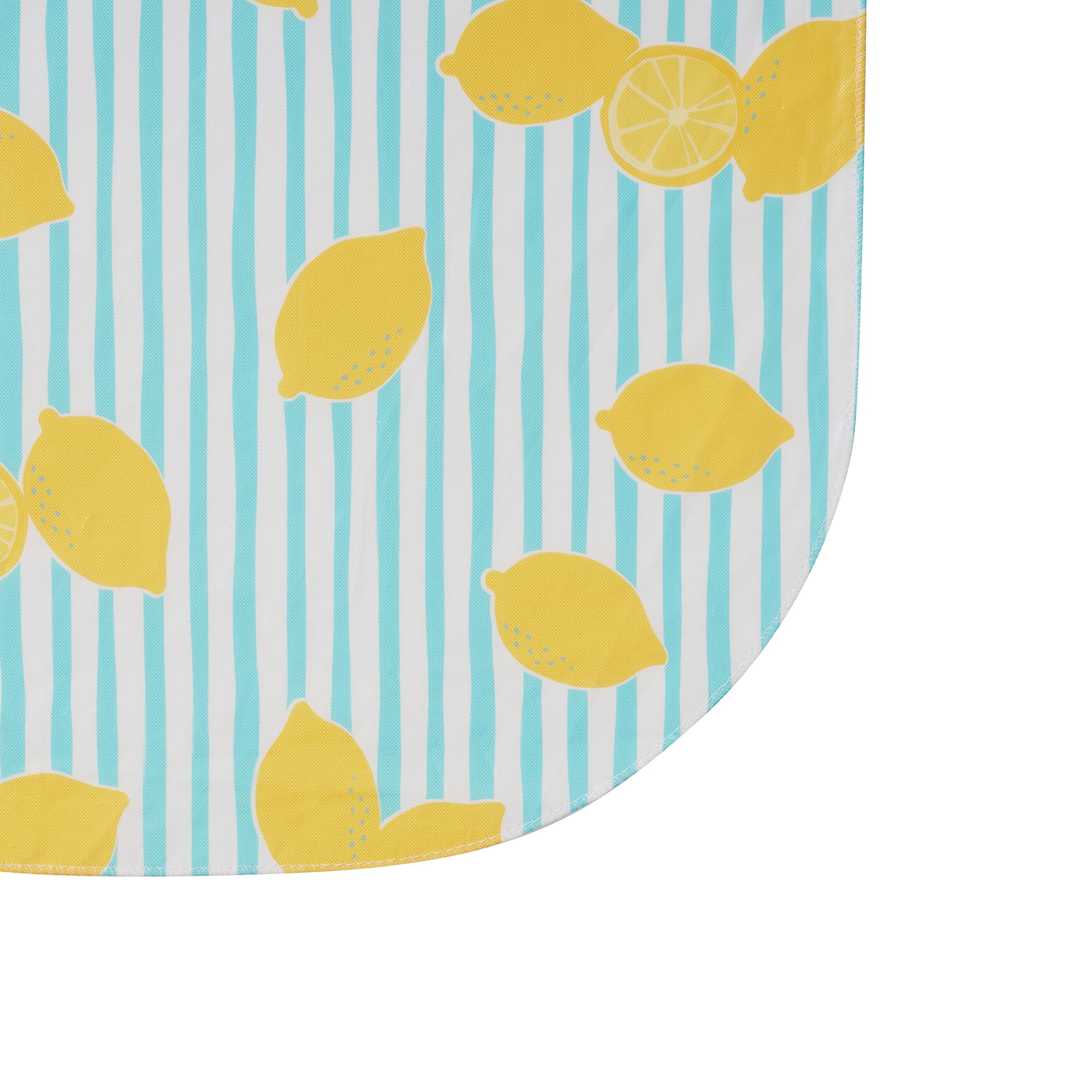 Mainstays Summer Fun PEVA Tablecloth, Indoor & Outdoor for Table 60" x 102" - Lemons