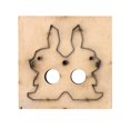 thumbnail image 1 of DIY Rabbit Punch Stencils Colgante De Corte De Moldes Matrices Para Cuero De Cuero Sunnimix molde de corte, 1 of 8