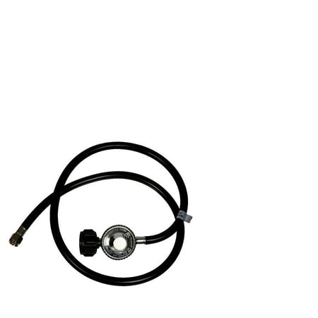 4 Ft Hose Low Pressure Propane Regulator LP Bbq Gas Grill Replacement Part, Maximum 80000BTU per hour - low pressure propane regulator with 4ft.., By