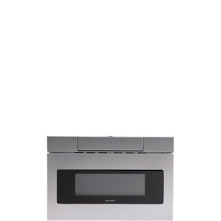 Sharp - 24" 1.2 Cu. Ft. Built-in Microwave Drawer - Stainless steel