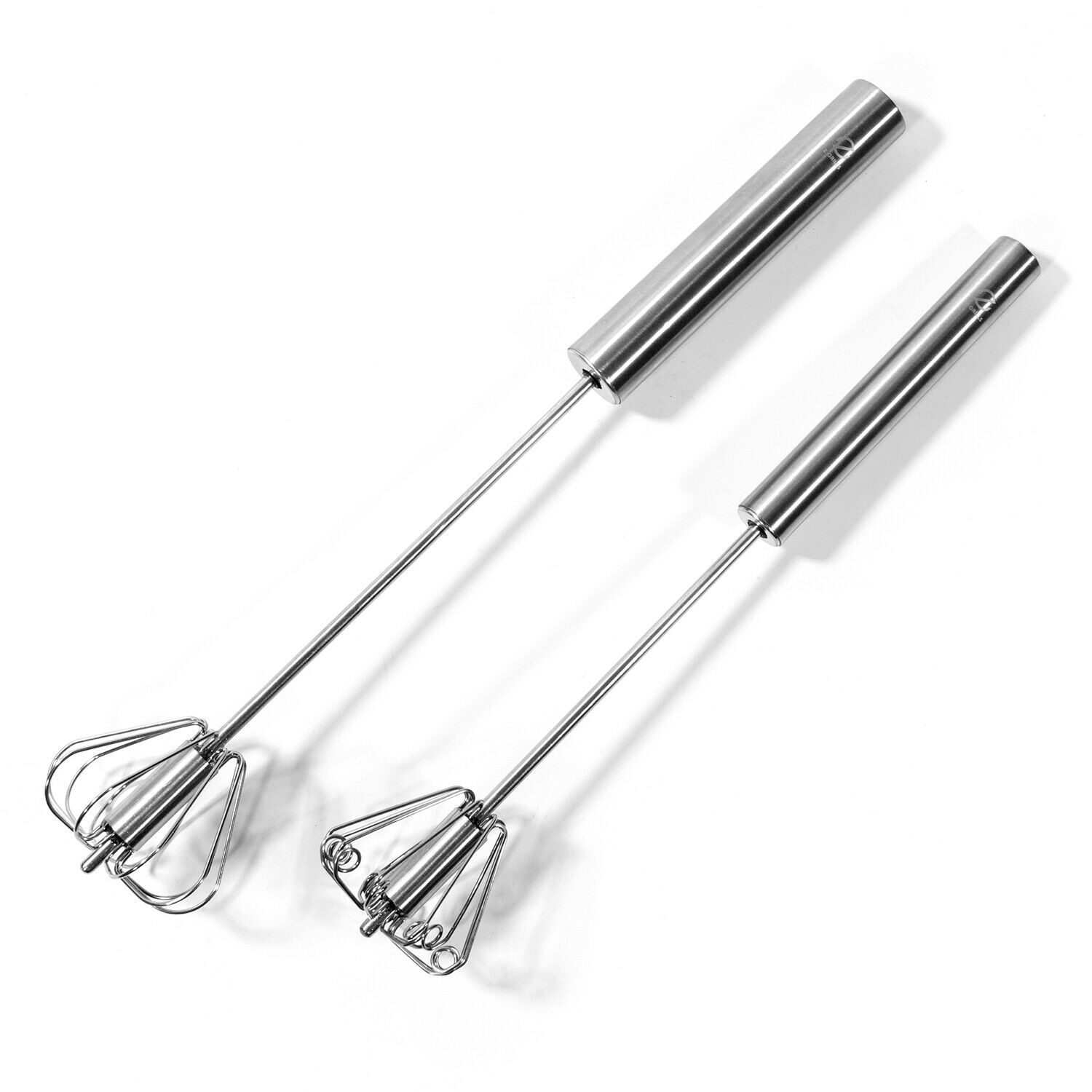 Z GRILLS Manual Pressure Whisk Semiauto Mixer Rotating Stainless Steel