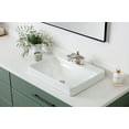 thumbnail image 4 of Kohler  Vox Rectangle Vessel Bathroom Sink with Single Faucet Hole - Biscuit, 4 of 7