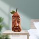 thumbnail image 5 of Estatua expresiva de hombre calabaza de ojos grandes para Halloween, adorno para el hogar y el jardín. A, 5 of 9