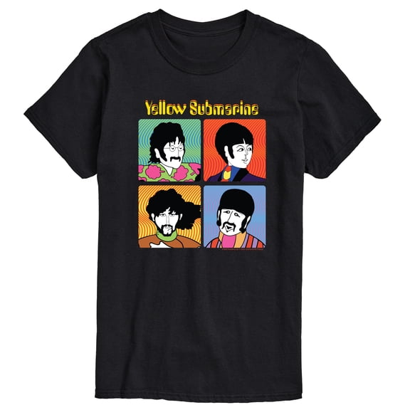 The Beatles - Trippy Times - Men's Short Sleeve Graphic T-Shirt